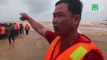 Bộ Quốc phòng điều trực thăng vào Quảng Trị cứu hộ tàu Vietship 01 | VTC14