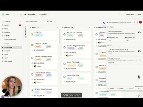 Preview of Meeting Assistant