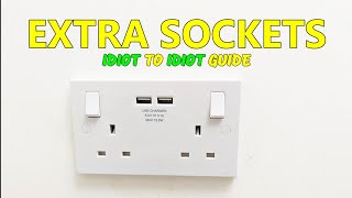 HOW TO ADD EXTRA SOCKETS