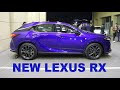 Презентация нового кроссовера Lexus RX 350 2023 в Лексус Алматы. Кроссоверы Lexus в Казахстане