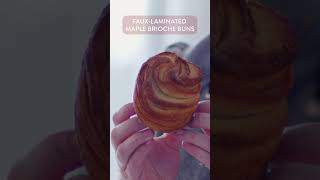 Erin&#39;s Faux-Laminated Maple Brioche Buns