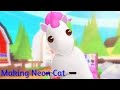 Making neon cat in adopt mearib gaming yt