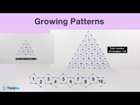Growing Patterns | ThinkTac | DIY Maths