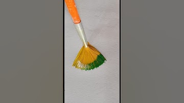 "Fantastic acrylic painting"🤍🧡💚🧡🤍#art #shortsfeed #shorts #trending #viral #painting #drawing