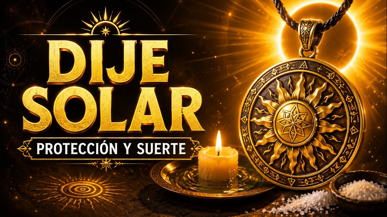 Portada editorial de Radio Kronos para Ritual solar de protección, suerte y abundancia