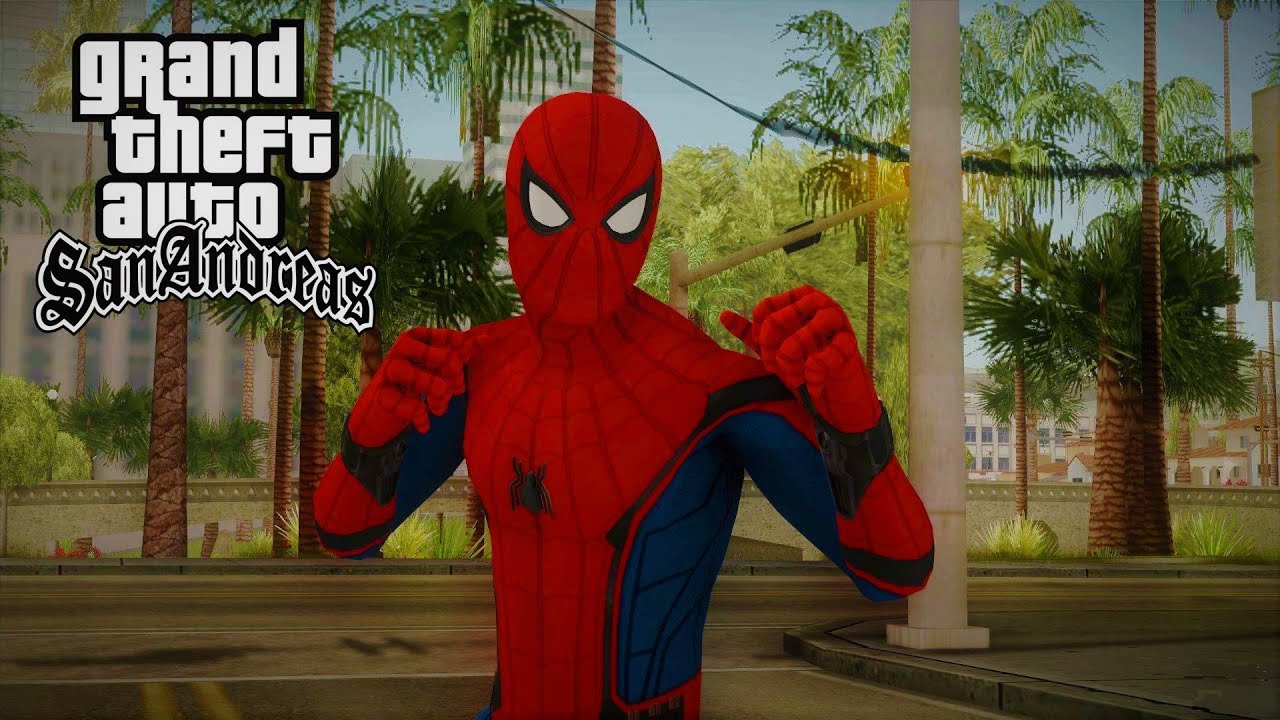 GTA San Andreas - Spider Man Mod  [Peter Parker] | 2022 PC GAMEPLAY -  YouTube