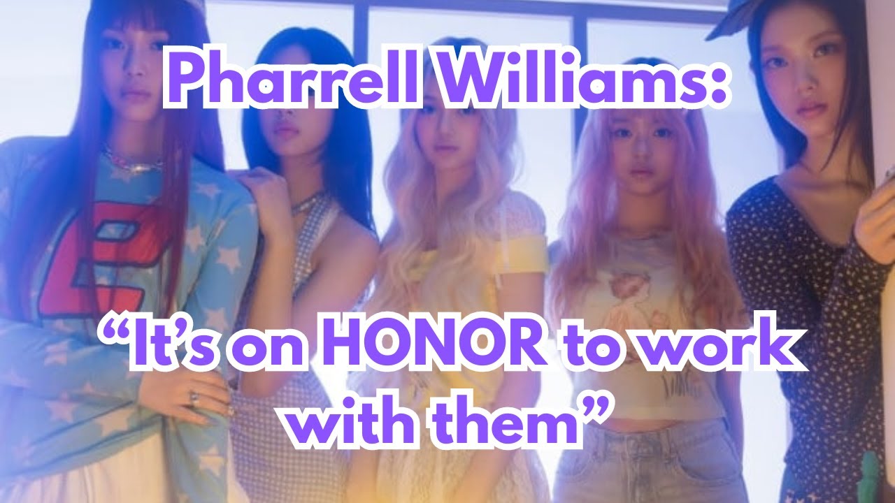 Pharrell Williams COLLABS on NewJEans Japanese Debut Single