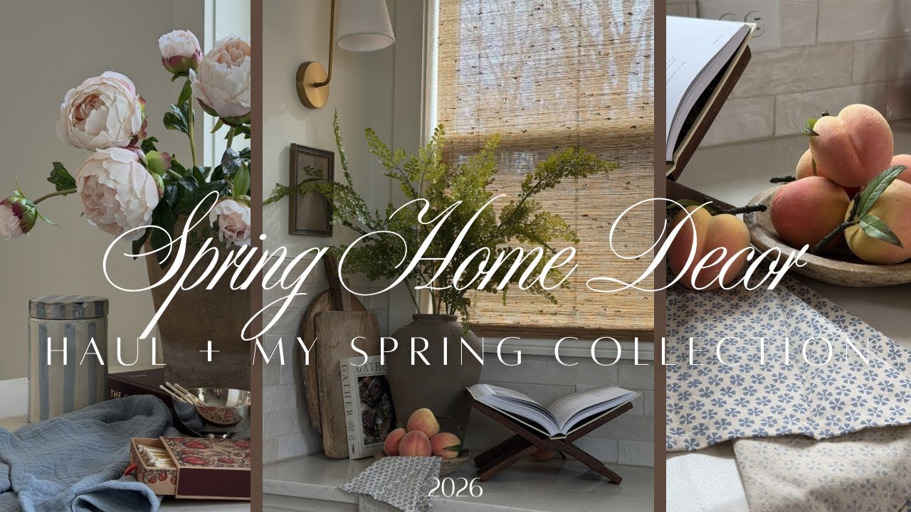 2026 Spring Home Decor Haul + My Spring Collection With Cottage & Key Shoppe