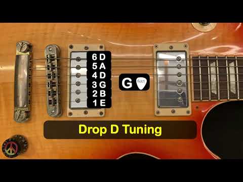 The Best Online Guitar Tuner - Drop D Tuning (D A D G B E) w/ Ryan Roxie (Alice Cooper Band)