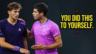 When Carlos Alcaraz Took it PERSONALLY! (Most BRUTAL Tennis EVER)