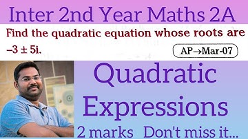 find the quadratic equation in telugu@maths naresh eclass