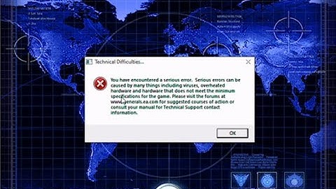 Generals Zero Hour Modding Tutorial - Debugging; including your mod!