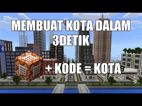 Video: Cara Membuat Kota Di Minecraft