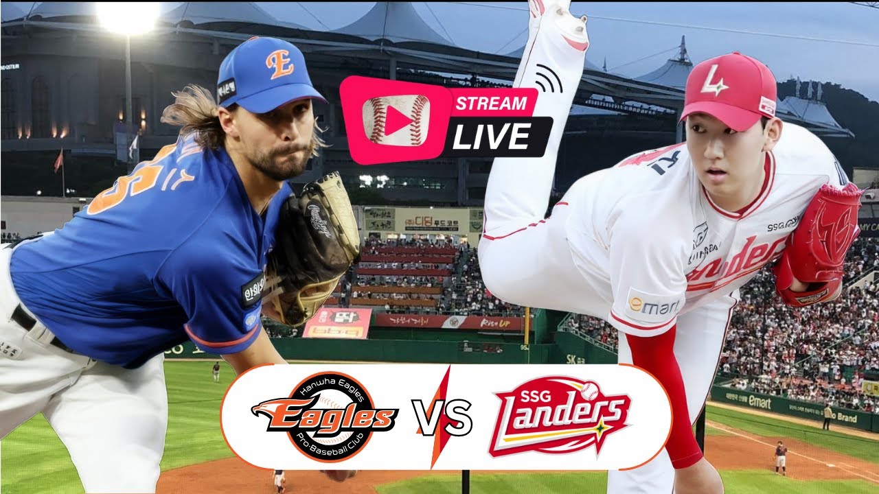 LIVE KBO Hanwha Eagles vs SSG Landers (Vertical) - YouTube