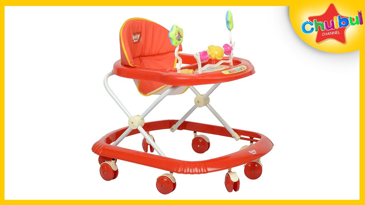 height adjustable baby walker