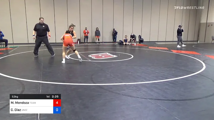 53 Kg Prelims Melanie Mendoza Team Tornado WC Vs C...