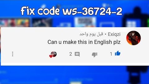 fix code  WS -36724-2