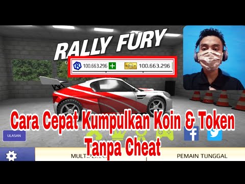 CARA CEPAT KUMPULKAN KOIN DAN TOKEN DI GAME RALLYFURY TAMPA CHEAT