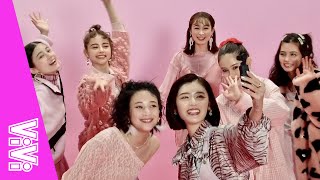 控室でも、本番前も、めっちゃ可愛いから、みんな見て!【ViVi Fes LIVEの舞台裏】