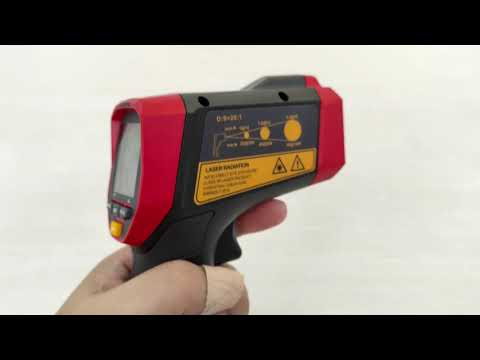 TECPEL 紅外線溫度計 DIT-516 使用教學與介紹說明影片