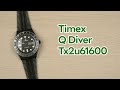 Розпаковка Timex Q Diver Tx2u61600