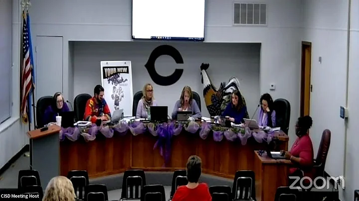 Chickasha Public Schools Regular Board Meeting 12/13/21