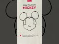 Learn How to Draw Mickey Mouse