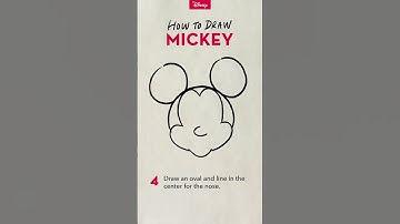 Learn How to Draw Mickey Mouse