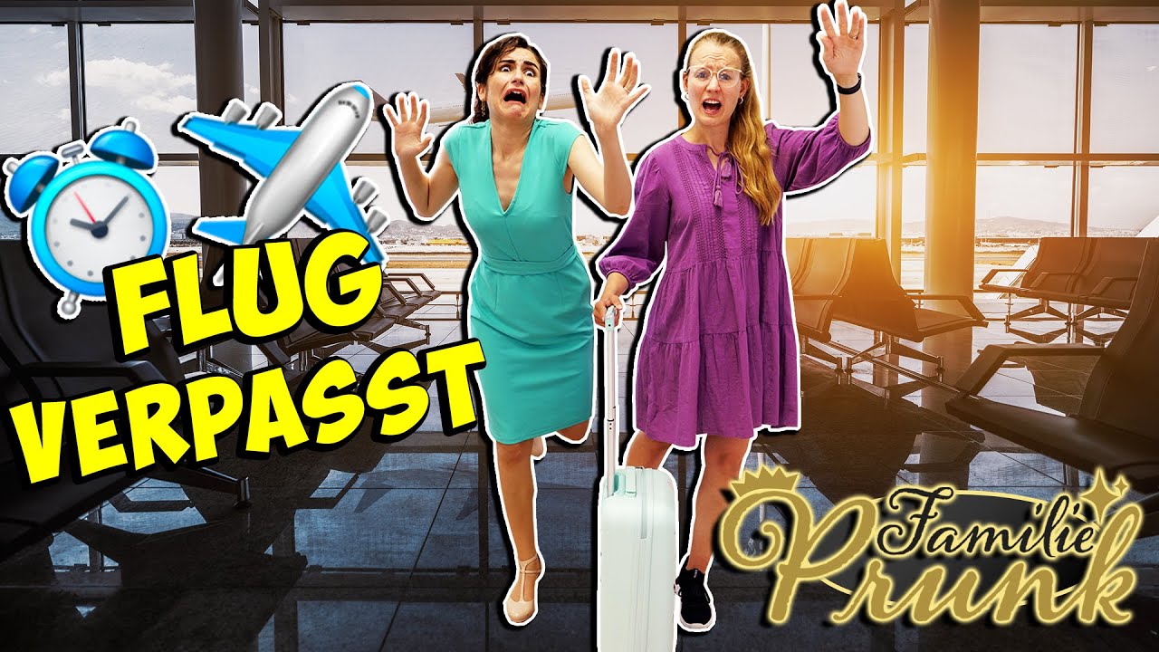 FAMILIE PRUNK VERPASST DEN FLIEGER NACH NEW YORK? Ferien Pläne fallen ins Wasser? Familie Prunk #19