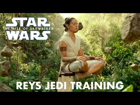 Star Wars The Rise of Skywalker Reys Jedi Training Full Scene