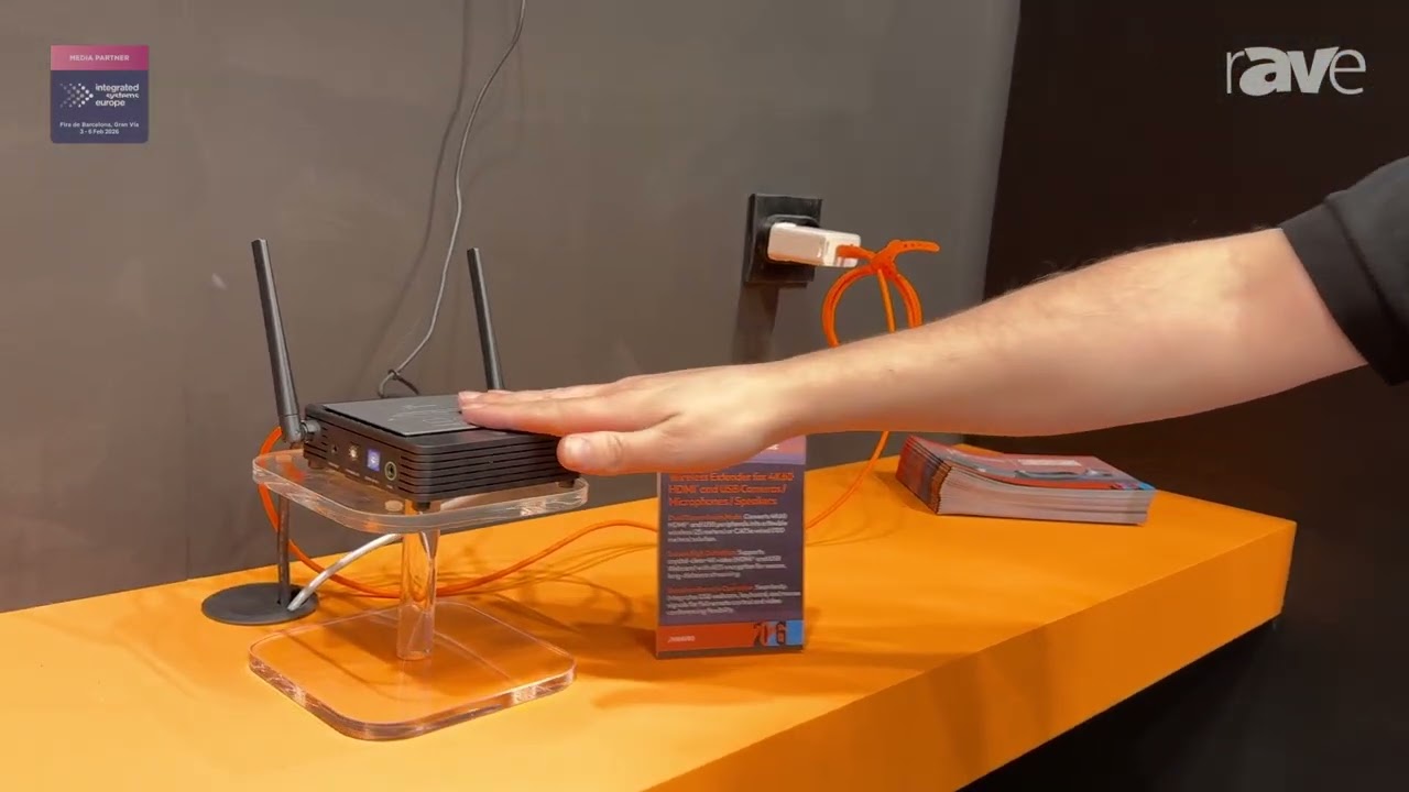 ISE 2026: j5create Showcases JVAW80 Wireless Extender