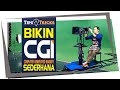 ▶️#Tips Cara Buat VISUAL EFFECTS (CGI) sederhana📽️VFX Breakdown #greenscreen