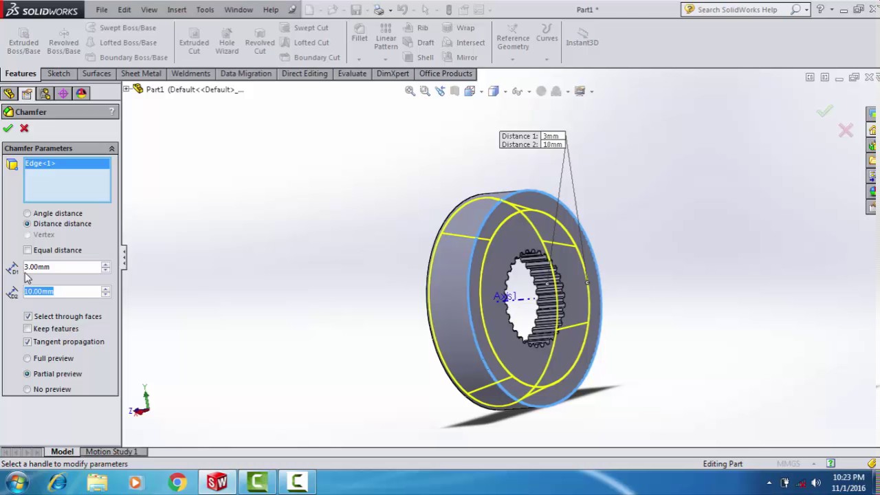 Tutorial Belajar Solidworks ratchet starter honda beat YouTube