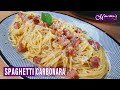 ORIGINAL CARBONARA RECIPE