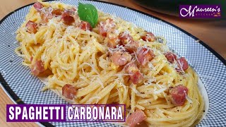 ORIGINAL CARBONARA RECIPE