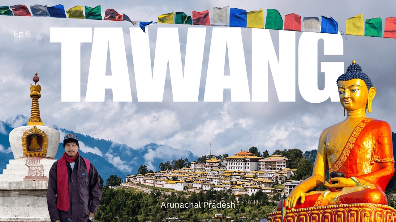 Ep 6 we explored Tawang Monastery | Urgelling gompa | War memorial | Giant Buddha