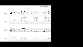 ukulenny: I Feel Good - James Brown - Key of C