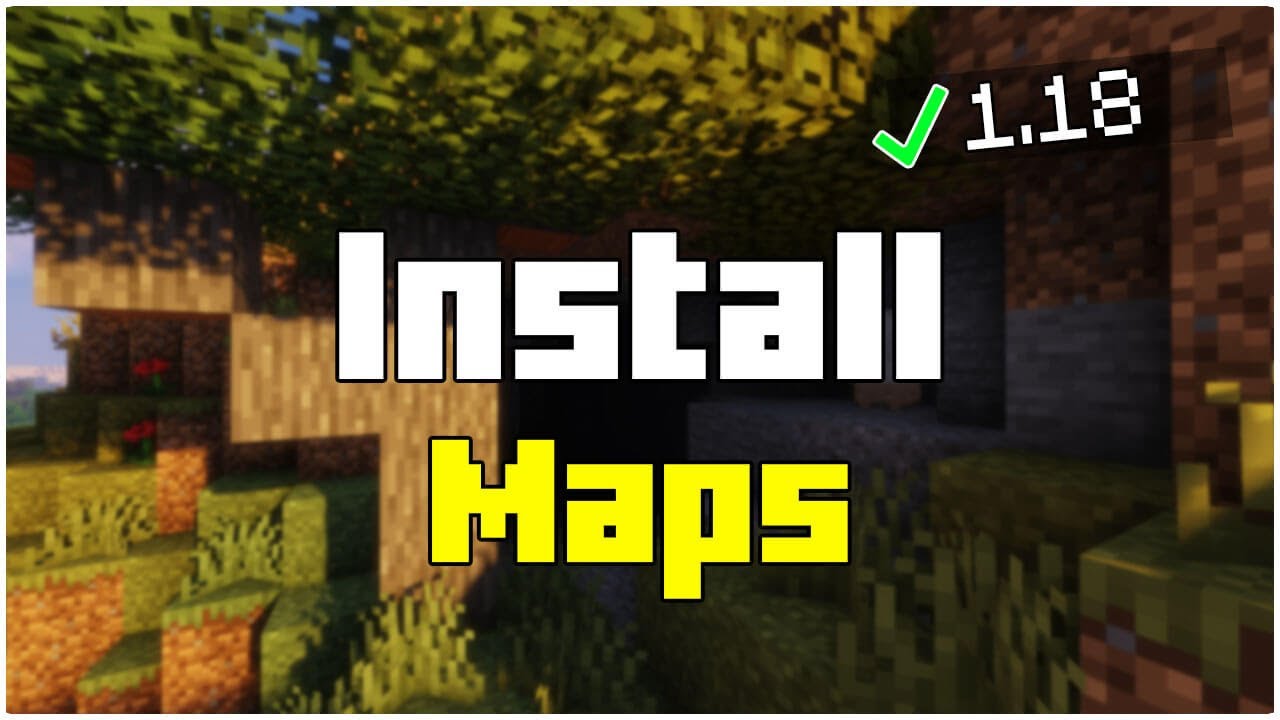 How to Install Maps in Minecraft 1.18.1 (2022) - YouTube