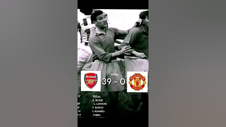 Arsenal 39-0 man united #football #trending #arsenal #edit #goals #manunited
