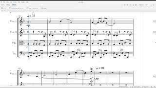 Times With You (string quartet) by Aubrey S.