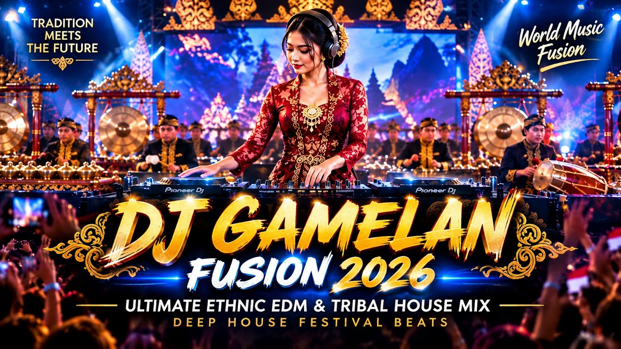DJ Gamelan Fusion 2026 🔥 Ultimate Ethnic EDM & Tribal House Mix | Deep House Festival Beats
