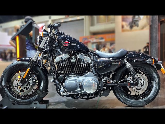 Harley Davidson FORTY-EIGHT™ 2021 Vivid Black - YouTube