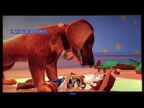 Toy Story 2 1999🧔🏿‍♂️🐅🐕🐯🐺Buster Dog🐺🐕Rex Hamm☠️🐲🐖Woody Bo🧔🏿‍♂️😠DVD📀📺TV VIZIO📺