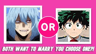 Would You Rather My Hero Academia Husbando Edition screenshot 4