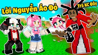 CHALLENGE TO BREAK THE CURSE OF SISTER PANDA IN MINECRAFT*REDHOOD WHO IS AFFECTED BY THE GOD CURSE