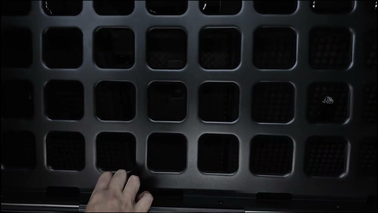 Black Ship Land Rover Defender 110 Rear Cargo Shelf