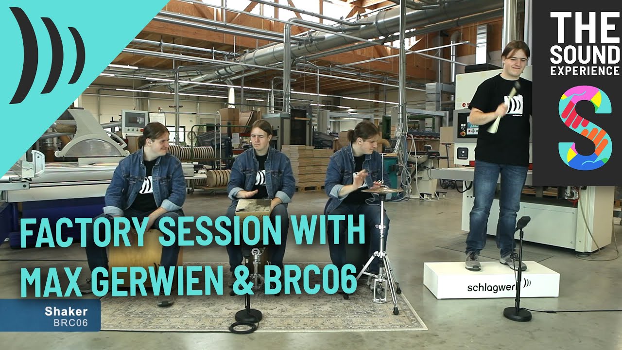 Factory Session with Shaker Brush BRC06 and Max Gerwien