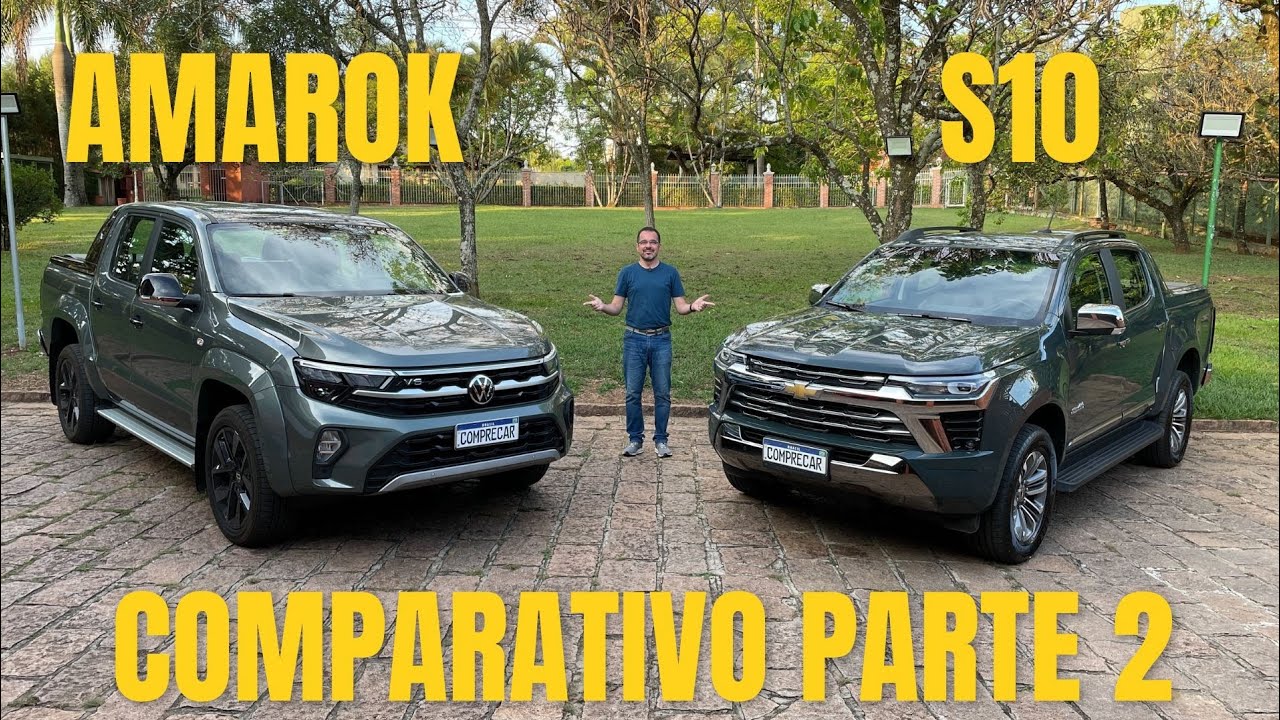 Comparativo: Amarok Extreme 2025 x S10 High Country 2025