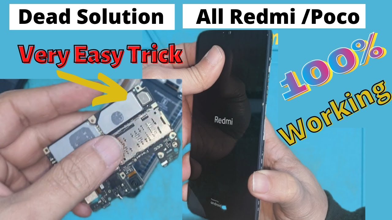 Redmi 9T /Poco X3 /Poco M3 Dead Solution .Easy And Effective Method ...