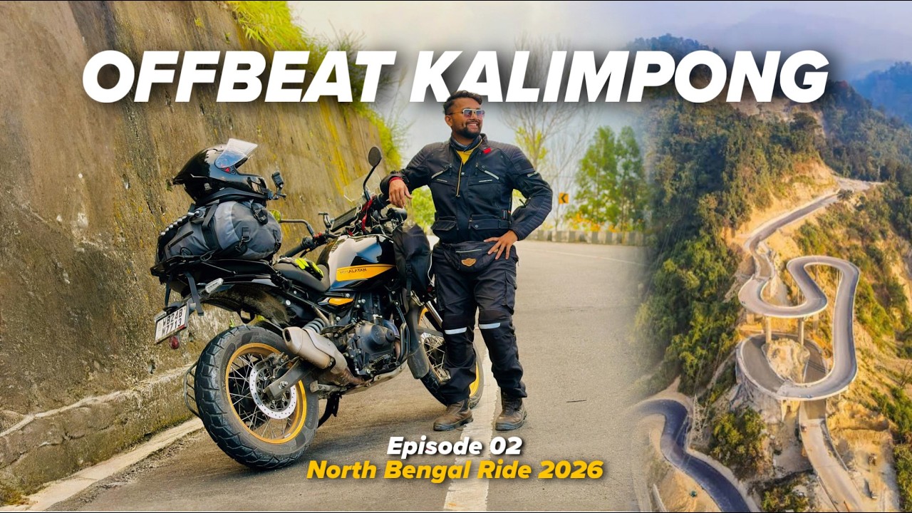 kalimpong পৌঁছতে হালকা Offroading হয়ে গেলো | Lolegaon | EP 02 | North Bengal Ride 2026